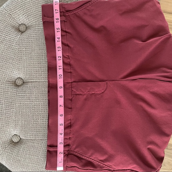 Penningtons - Stretch - Dress Pants/Crops - Size 18 Petite - Burgandy - Picture 6 of 8